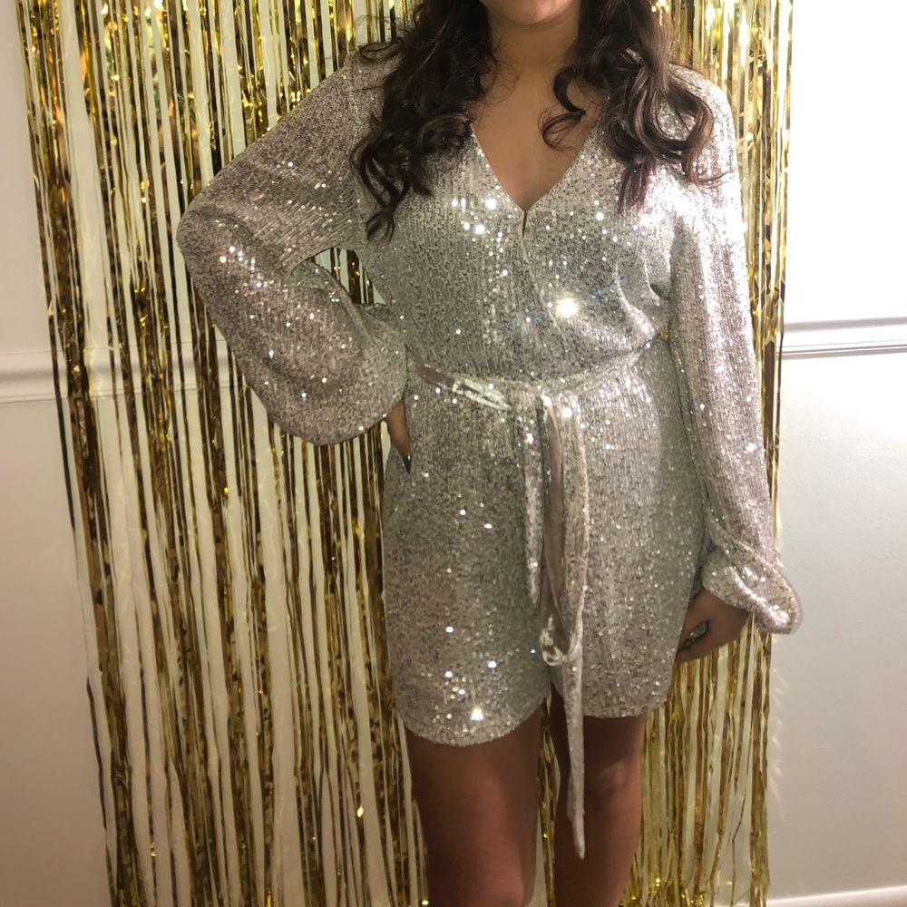 Sparkly romper